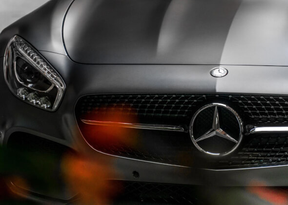 Picture of a car grille